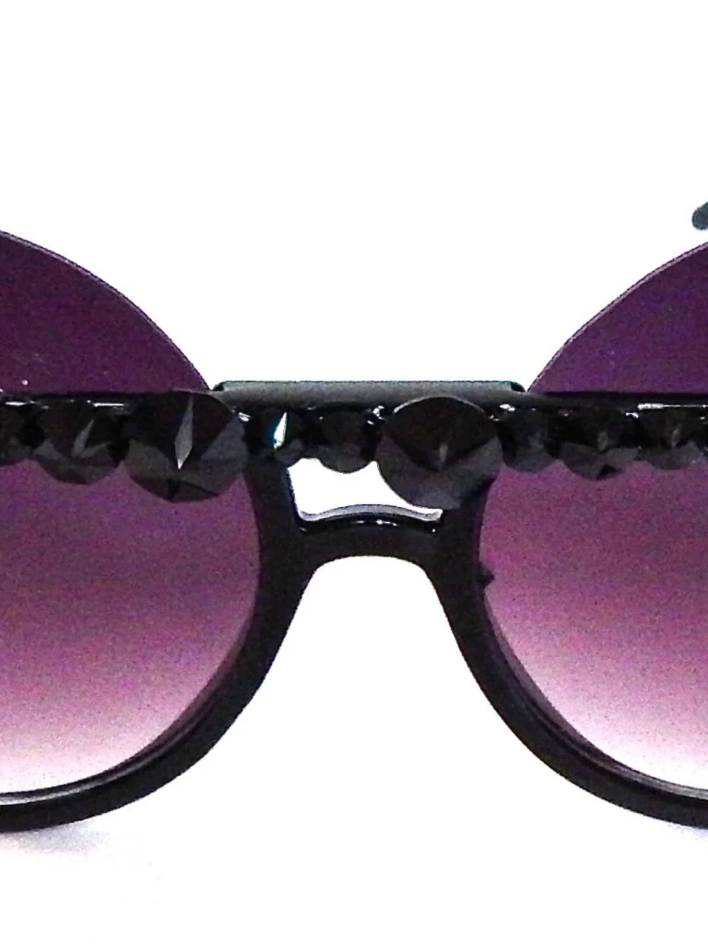 GASOLINE GLAMOUR DEVILS TONGUE PEEKABOO GLASSES 🖤🖤🖤